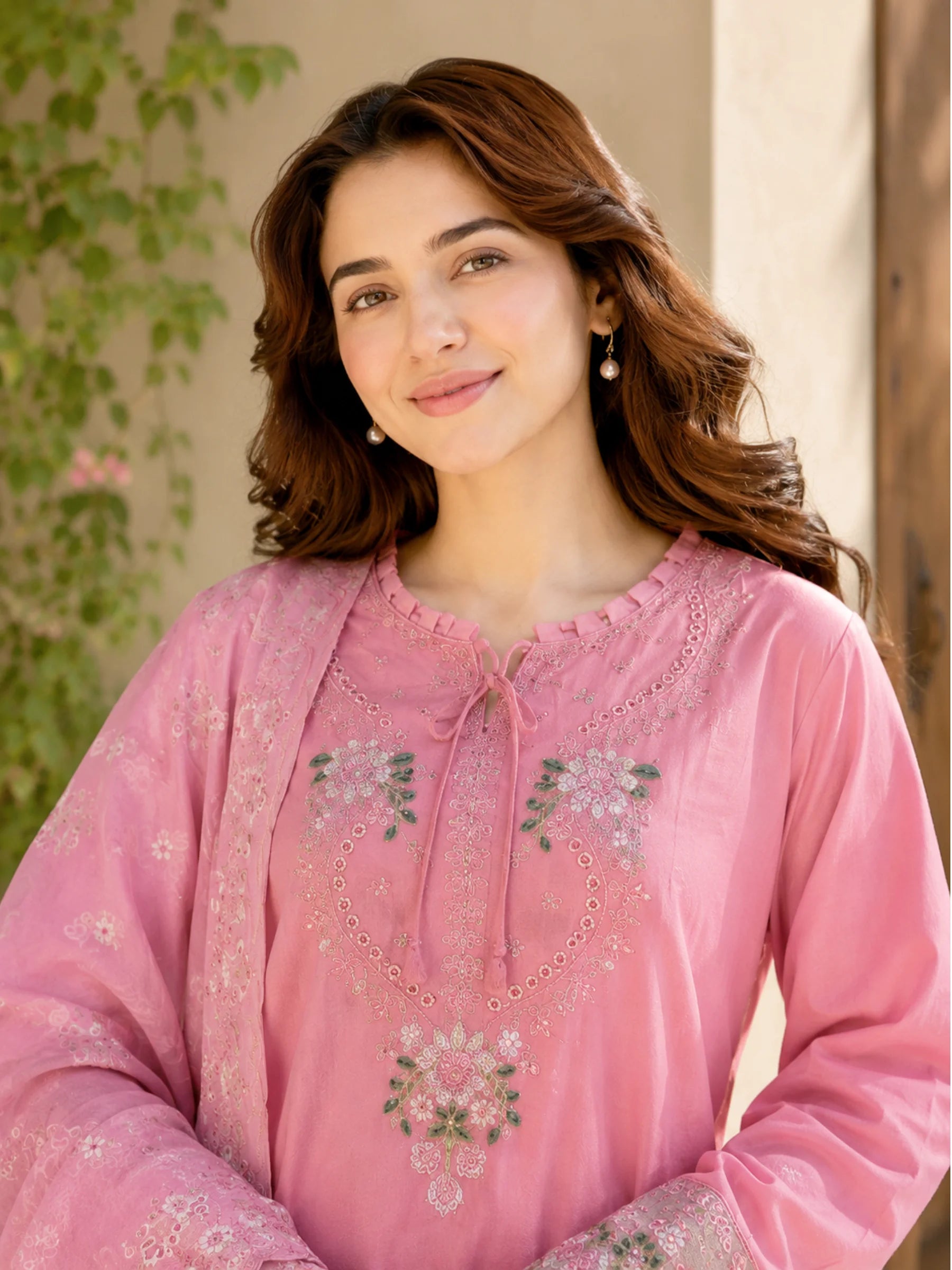 Neelam- Stitched 3 Piece Embroidered