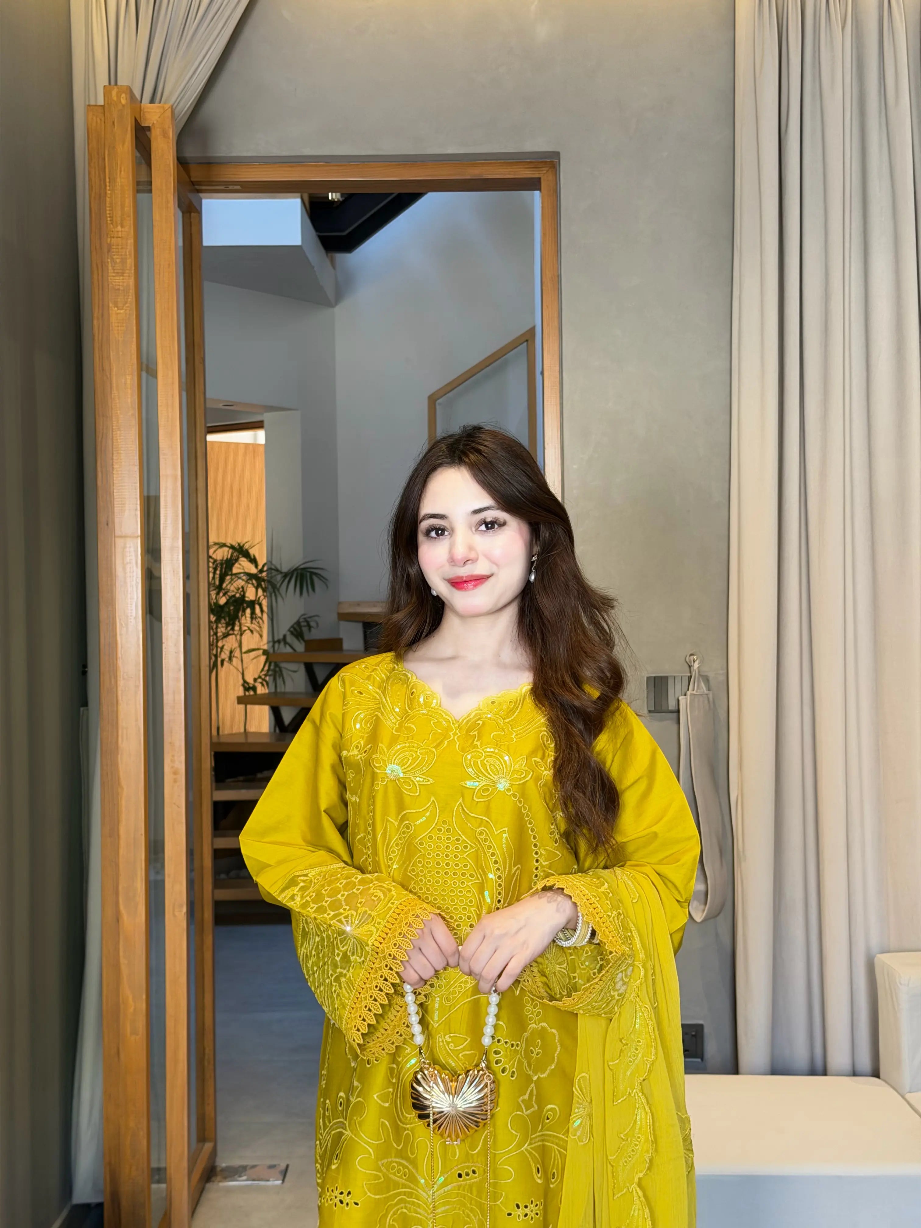 Zimal- Stitched 3 Piece Embroidered