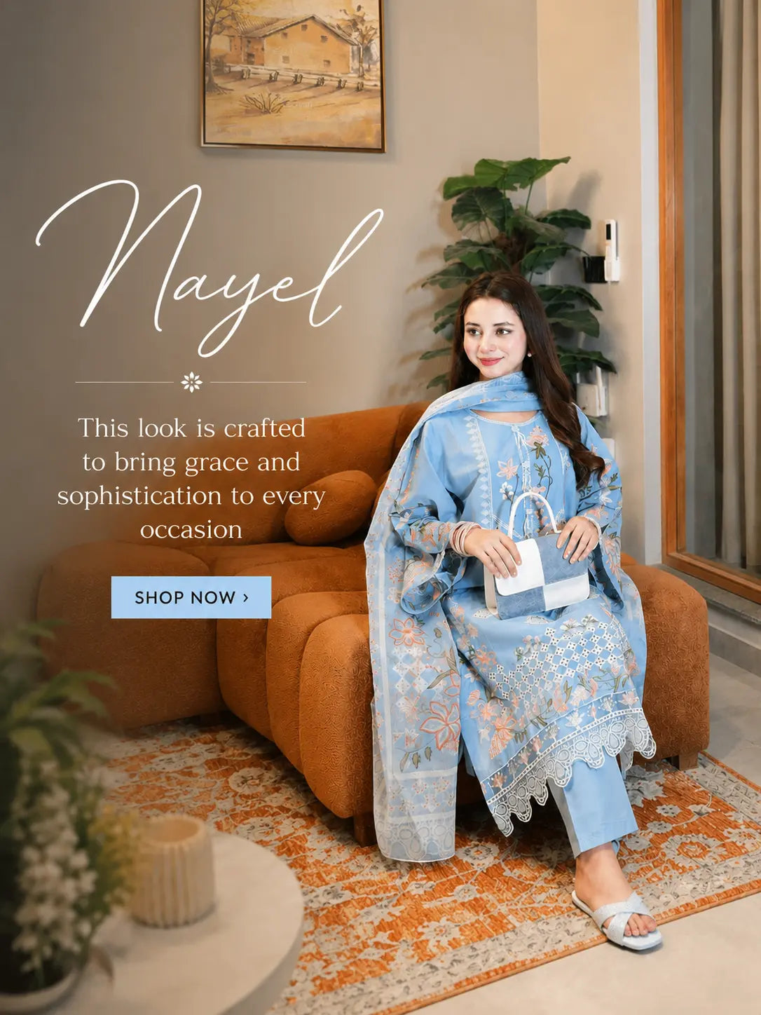Nayel Stitched 3 Piece Embroidered Lawn - Mobile Banner | Pareeza Pret1621243260e1af0c20-0