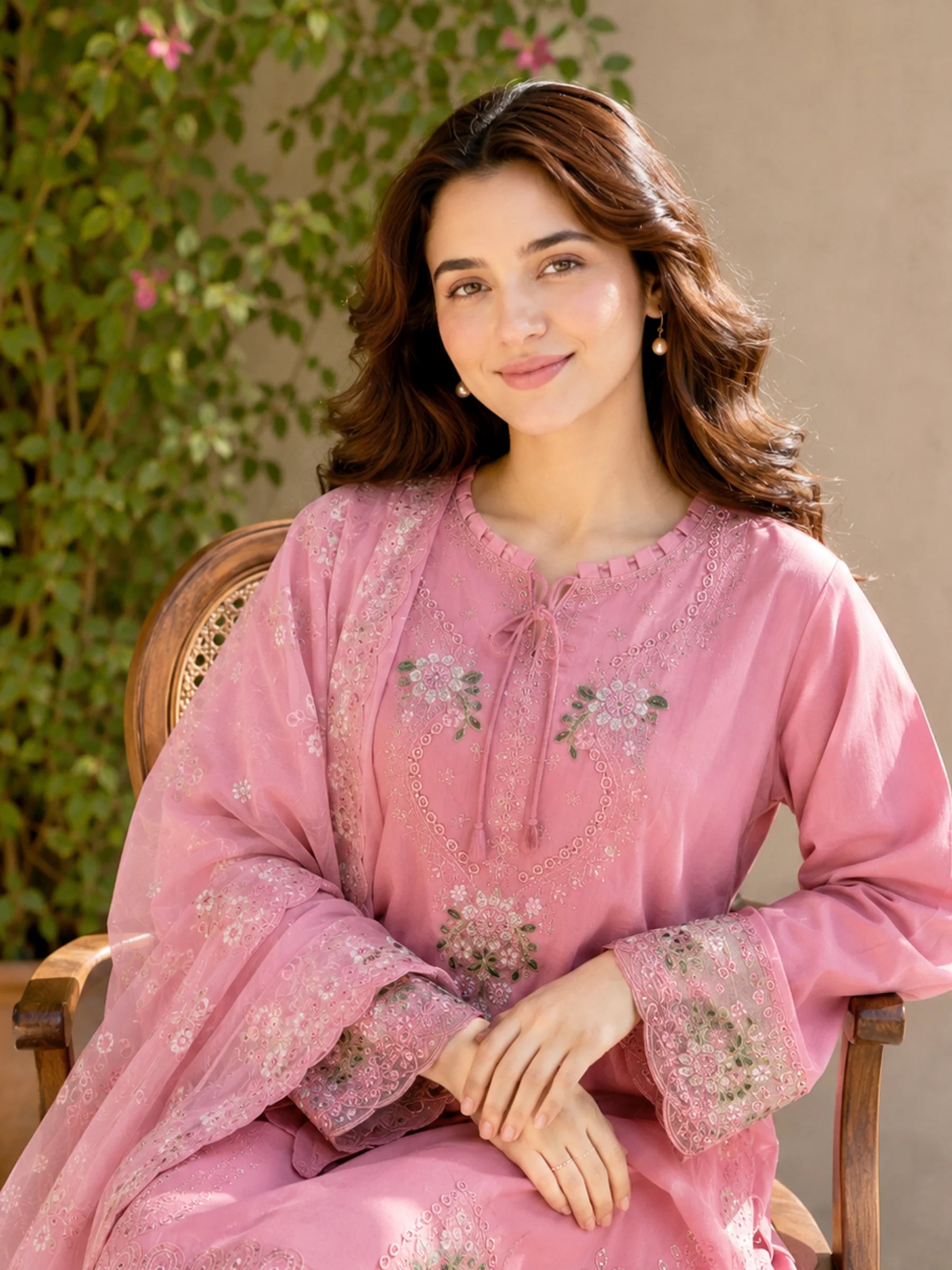 Neelam- Stitched 3 Piece Embroidered
